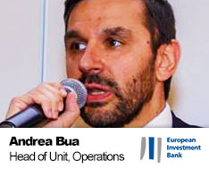 Andrea Bua, Head of Unit, Operations Departments, EIB