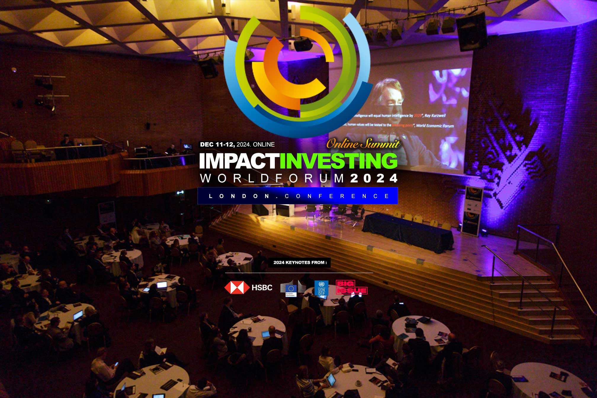 Impact Investing Conference - London UK - Impact Investing World Forum (ESG - IIWF) 2024 - ESG Conference UK