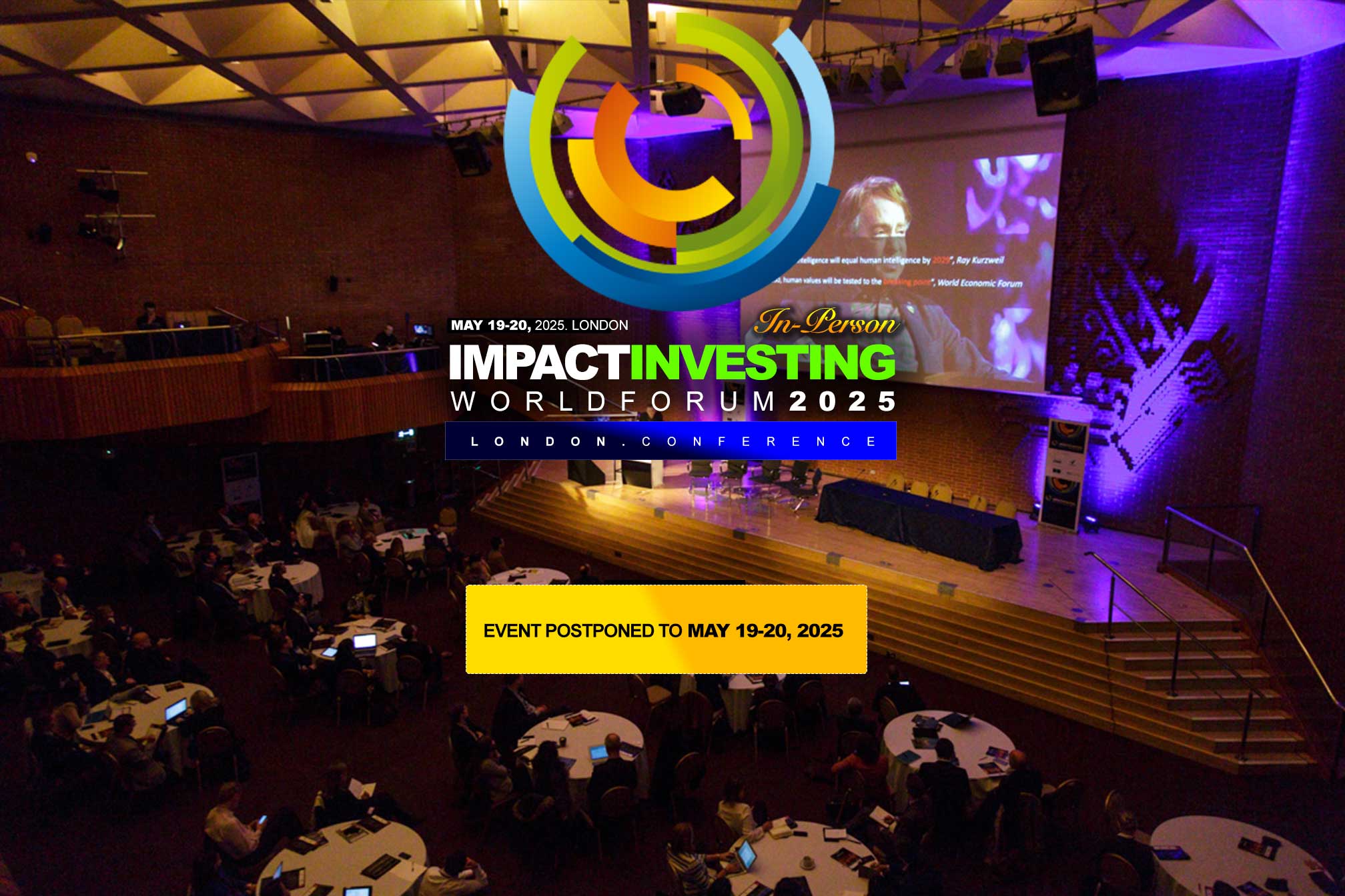 Impact Investing Conference - London UK - Impact Investing World Forum (ESG - IIWF) 2025 - ESG Conference UK