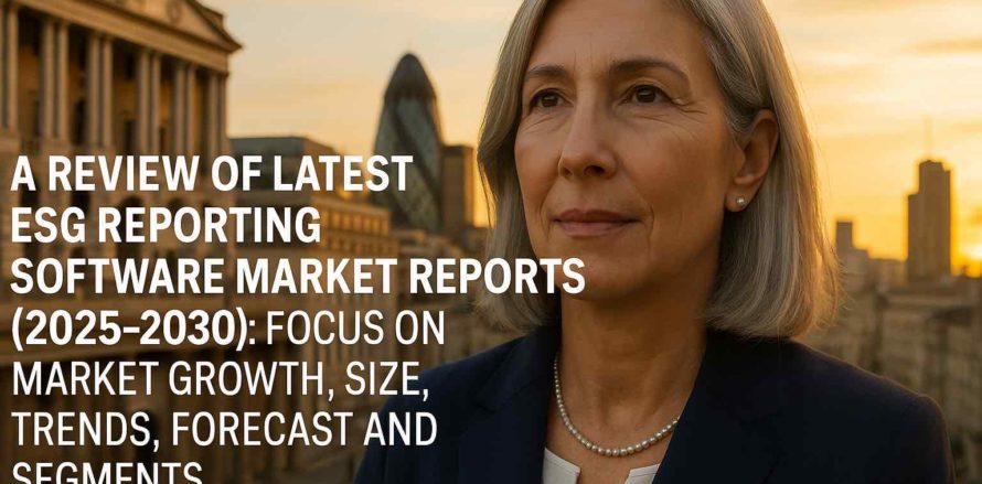 A Review of Latest ESG Reporting Software Market Reports (2025-2030): Focus on Market Growth, Size, Trends, Forecast and Segments