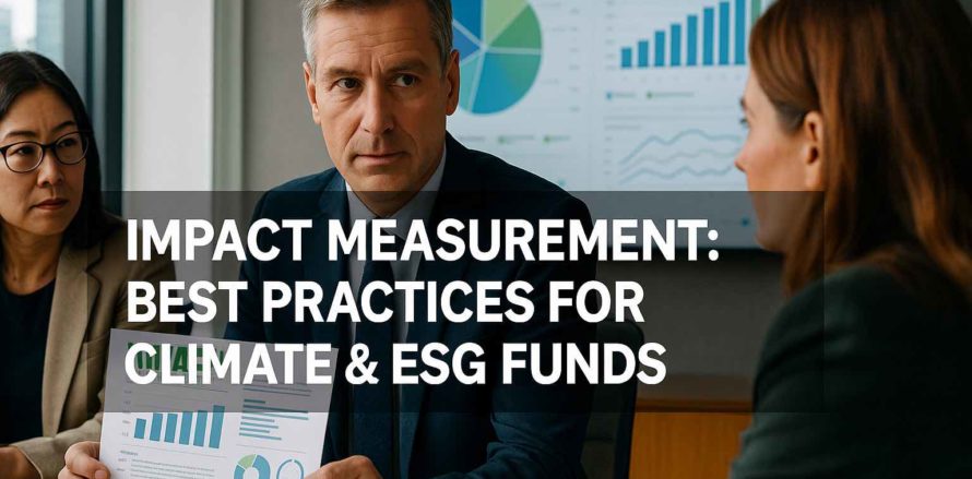 Impact Measurement: Best Practices for Climate & ESG Funds in 2025 and 2026